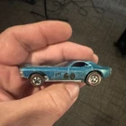 Hot Wheels Redline Bye-Focal Blue Diecast Car 1970  Please read the description
