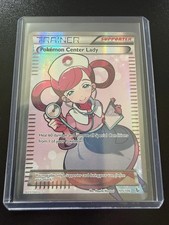 pokemon center lady pokemon card CGC PRISTINE 10 Full Art Trainer (Graded Card)  Phurion Evolves from null Rules Heal 60 damage from 1 of your Pokmon Pokmon Center Lady | Dex