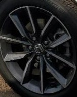 2022 Accord Oe Wheel 17x7-12 10 Spoke Gasoline Machined Charcoal Honda