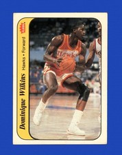 1986-87 Fleer Sticker Set-Break # 11 Dominique Wilkins EX-EXMINT *GMCARDS*
