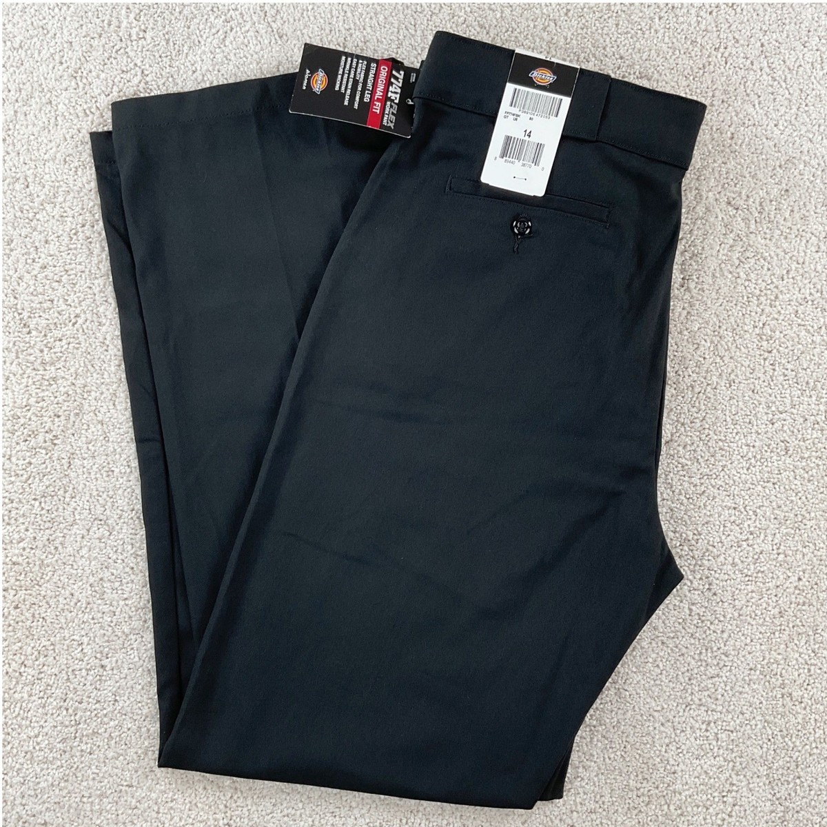 Dickies 774F Flex Original Fit Straight Leg Work Pants Womens 14