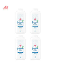 4x Johnsons Baby Powder Classic Cornstarch 500g / 17.6 oz Express Shipping