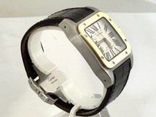 Cartier Santos 100 Large 38mm Watch- 18k Gold/S. Steel-W20072X7-Box/Papers- 6