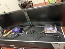 Full 4K Gaming PC Setup–RTX 4070 SUPER (Non-Working),Dual 4K Monitors,Razer Gear