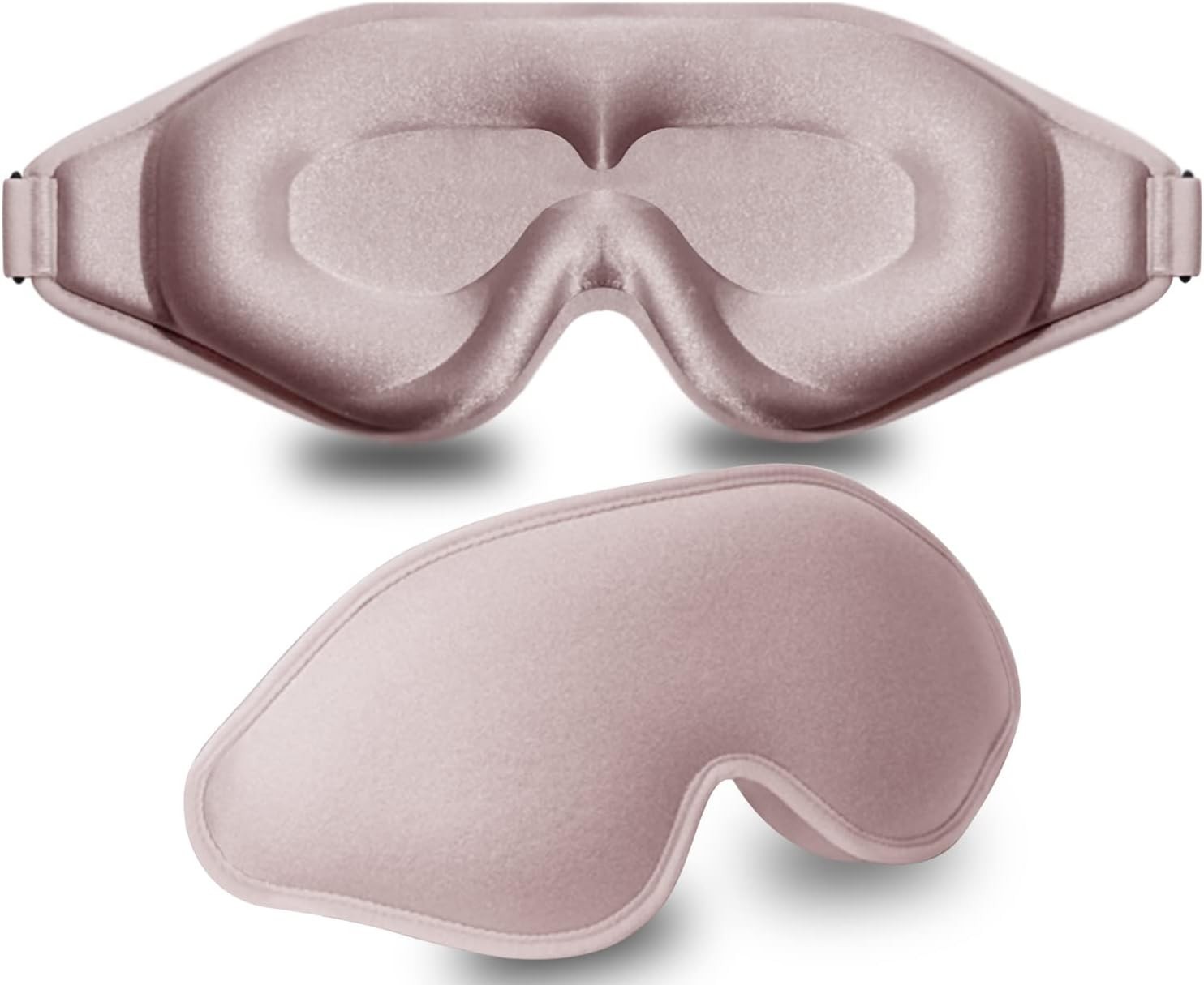 Sleep Mask, 3D Deep Contoured Eye Covers for Sleeping, 99% Block Out Light Ey...