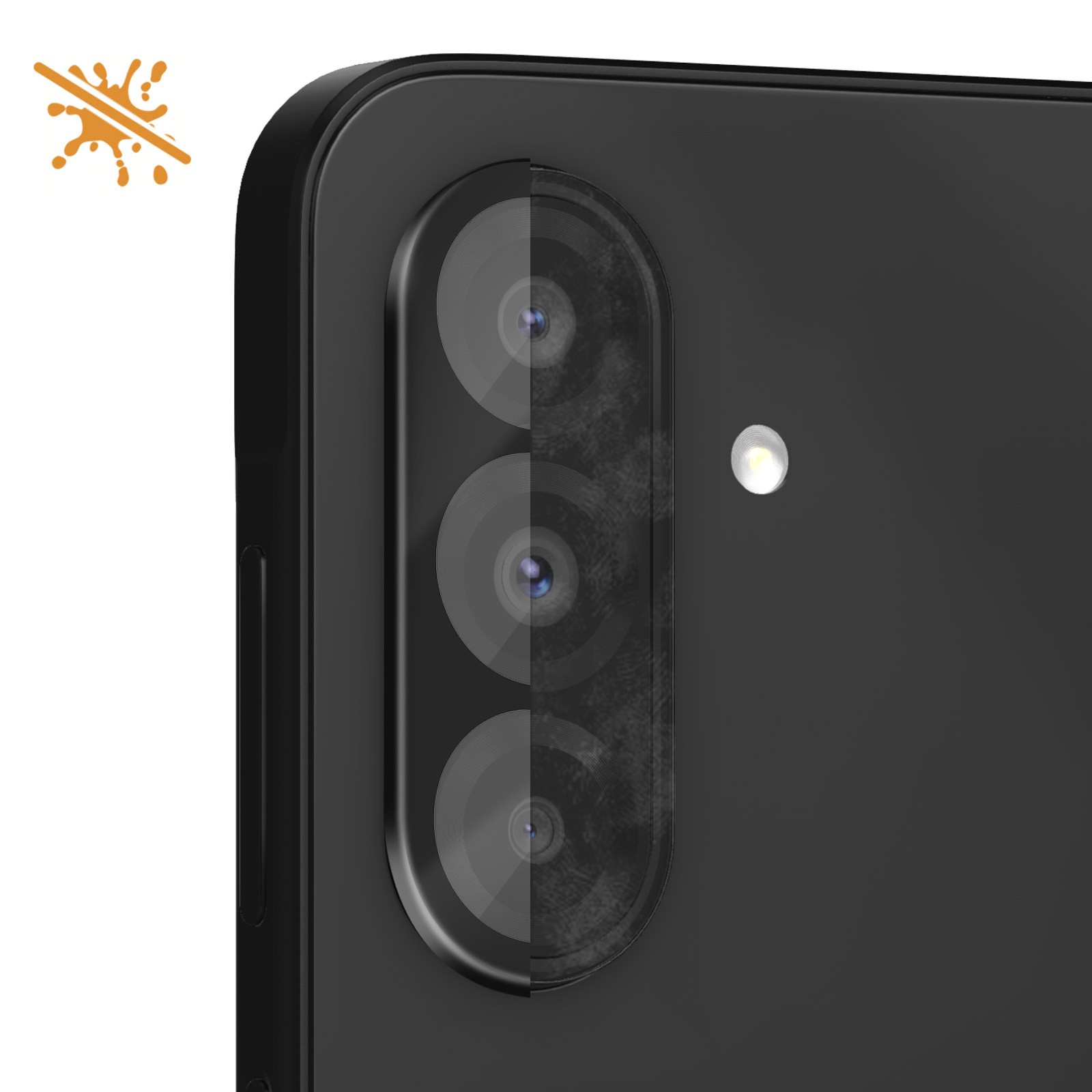 Eviter rayures objectif avec verre trempe camera Galaxy A26 transparent