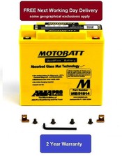 Motobatt Battery MB51814 fully sealed 12v 22.3Ah (20Hr) CCA:235A 51814, 51913