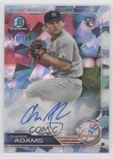 2019 Bowman Chrome Rookie Atomic Refractor 98/100 Chance Adams #CRA-CA Auto 4h5