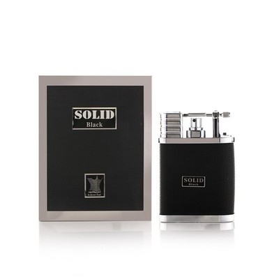 Solid Black by Arabian Oud EDP Spray (2.5 oz) 75ml Men Western - Free Shipping
