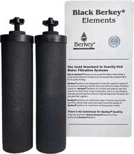 Berkey Authentic Black BB9-2 Water replacement Filters For Berkey Water System