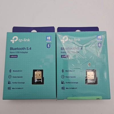 LOT OF 2 TP-Link Bluetooth 5.4 Nano USB Adapter UB500