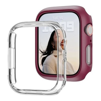 Für Apple Watch Hülle iWatch Series 11/10/9/8/7/6/5 Ultra Displayschutzfolie Cover