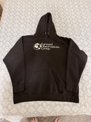 FOG Forward Observations Group Corporate Logo Hoodie Black Size
