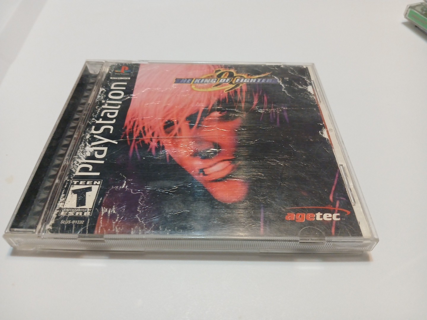 King of Fighters '99 (Sony PlayStation 1, 2001) CIB Manual In Rough Shape