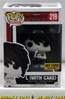 Funko Pop Animation Death Note - L (With Cake) #219 Vinyl Figure Exclusive NR