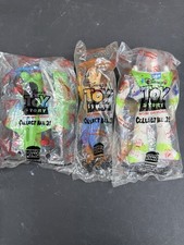 Toy Story Now On Video VINTAGE Burger King Collect All 3 Buzz Woody RC SEALED