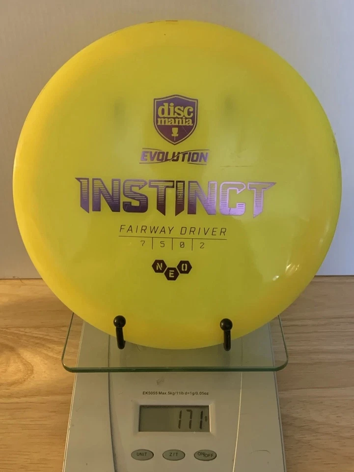 Discmania Discs NEO Evolution Yellow Fairway Driver 171 Grams - Image 3 of 4