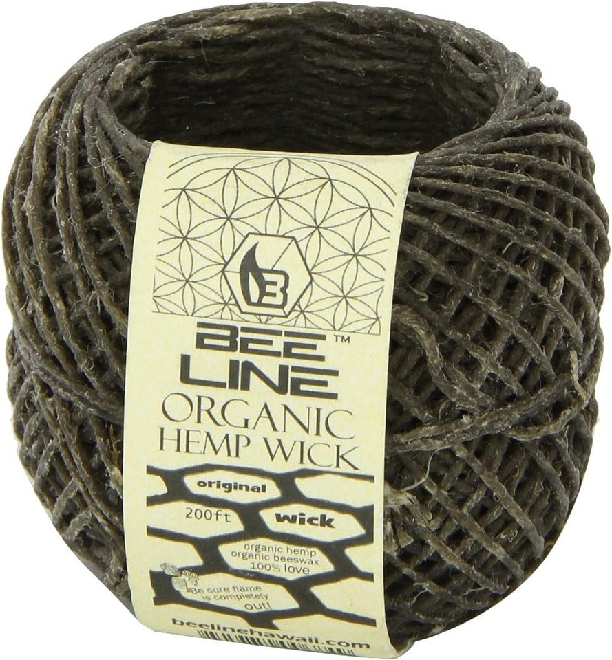Bee Line Hemp Wick 200 FT Spool Regular Gauge 200ft, Brown | eBay.de