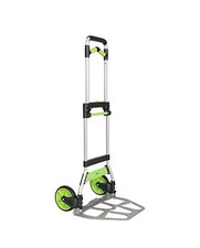 Leeyoung Folding Hand Truck Dolly 309lb Aluminum Cart Telescoping Handle