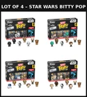 Star Wars Bitty Pop! Funko Vinyl Figures – LOT OF 4 Mystery 4-Packs – $1 AUCTION