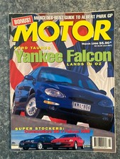 Motor Magazine - March 1996 - Z3 - Commodore SS - XR8 - Taurus - Cobra