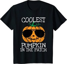Coolest Pumpkin In The Patch Halloween Fun Tee Youth Unisex T-shirt