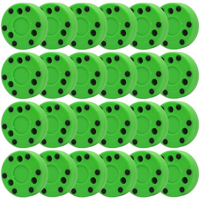 NHL Street Roller Hockey Puck-24 Pack, Outdoor Off ice Hockey Pucks for Pract...