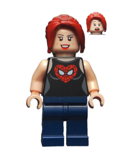 Lego Mary Jane 5 Marvel Super Heroes Minifigure 76016 - Afbeelding 1 van 2