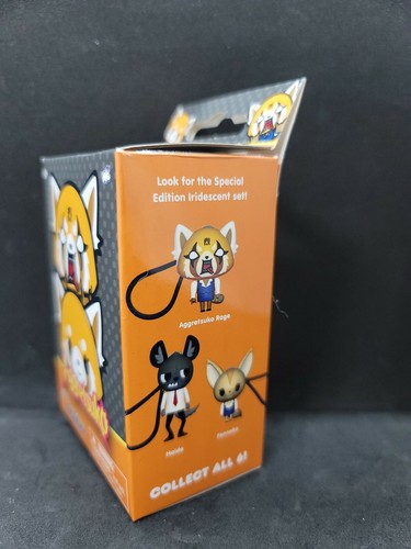 Aggretsuko Chibi in Motion Bagclip Blind Box AGGRETSUKO NOT RAGE NEW in box - Picture 2 of 7