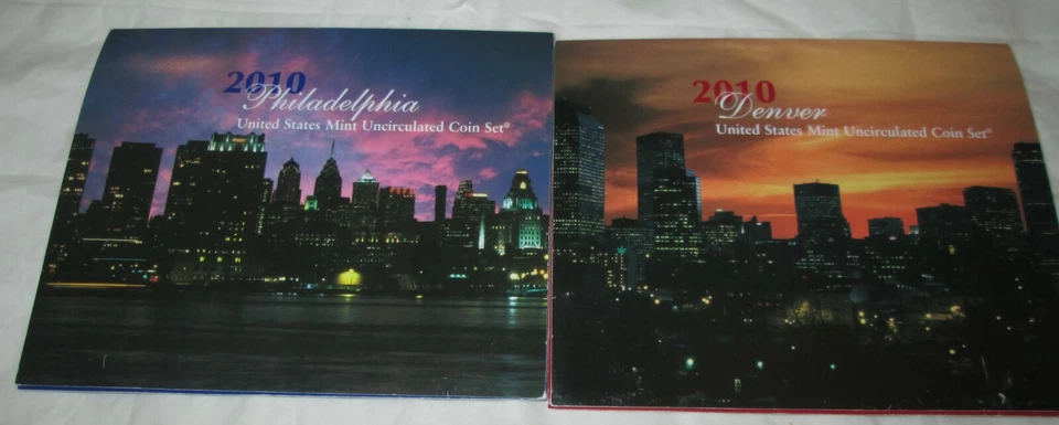 2010 Mint Set U.S. Mint  Philadelphia & Denver 28 Uncirculated Coins COA  - Image 2 of 2