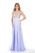 Brand New Lavender Long Prom / Pageant / Evening dress