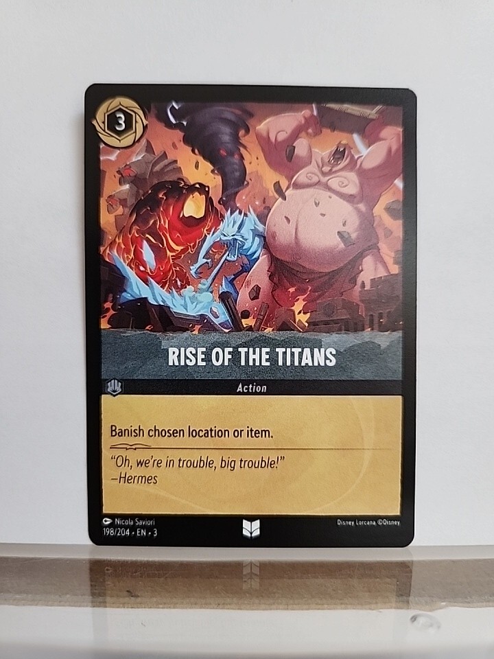 198 - Rise of the Titans NM - Lorcana: Into The Inklands