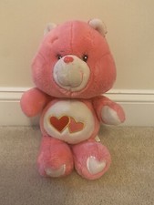 Vintage Large 16" Carlton Cards Love-A-Lot Care Bear Plush