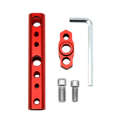 Motorcycle Multi-function Extension Rod Mirror Bracket Holder CNC Aluminum Alloy