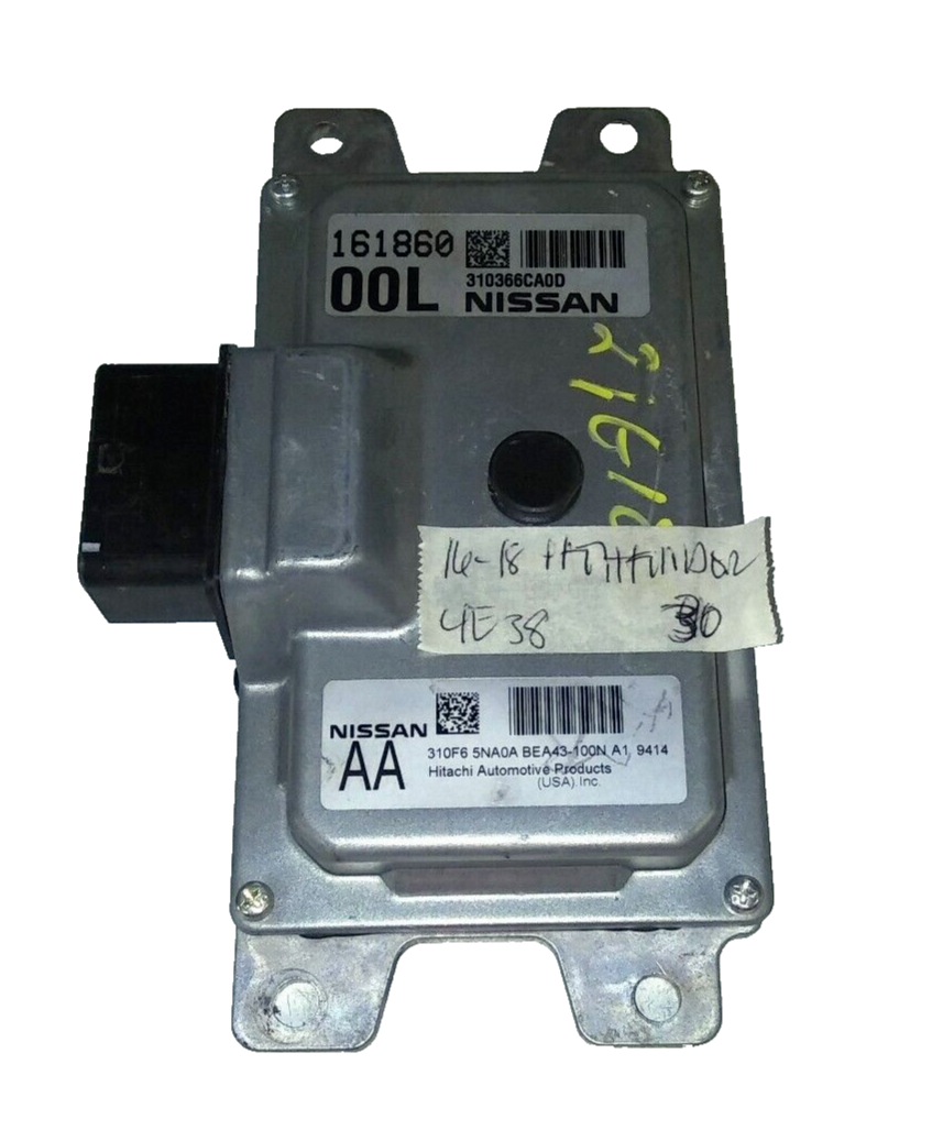 310F6 5NA0A Nissan Altima or Pathfinder 2016-2019 TCM transmission