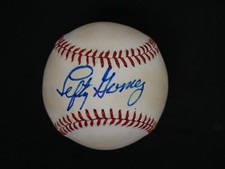 LEFTY GOMEZ SIGNED OFFICAL LEE MACPHAIL AMERICAN LEAGUE BASEBALL WITH PSA COA