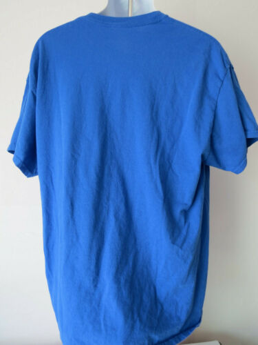 Men's BLUE HAWAII TEE SHIRT hawaiian islands HI fits like Large - Picture 2 of 5