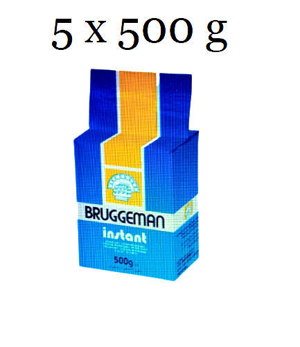 5 X 500 G Bruggeman Levadura Secas Envasada Al Vacío Mezcla Para Pan