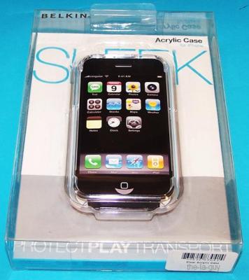 Belkin Crystal Clear Hard Case for 1st Gen 1G 2G iPhone