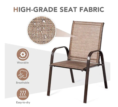 mesh sling patio chairs