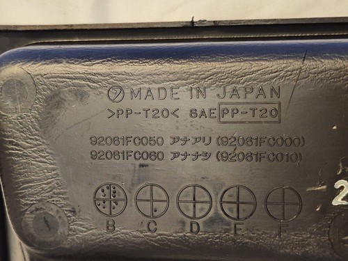 1998 2001 Subaru Forester Impreza OEM Radio Dash Bezel AND Shifter Bezel! - Picture 3 of 6