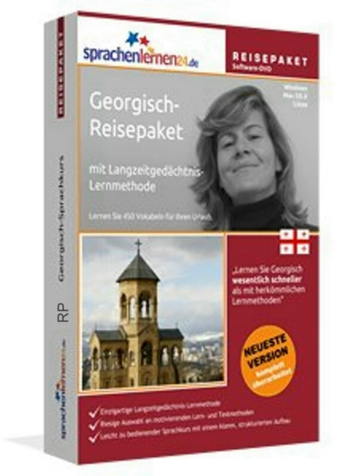 Georgisch lernen Reisepaket A1 Software als Onlinekurs Sprachenlernen24   - Bild 3 von 3