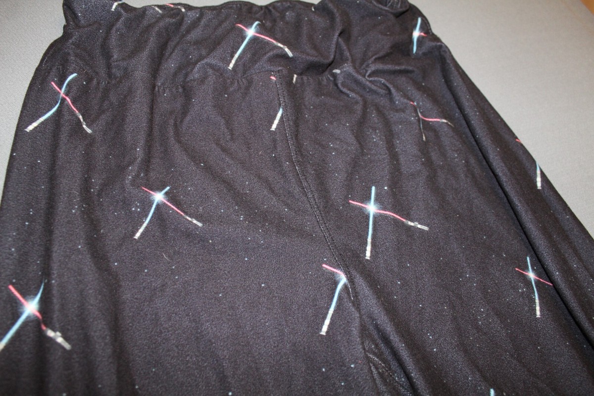 Charlie’s Project soft Women's Leggings lightsabers star wars tall & curvy View 2