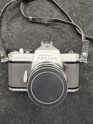 Pentax Spotmatic 35mm Film Camera, Asahi 1:1.8:55 Lens, 1970 s