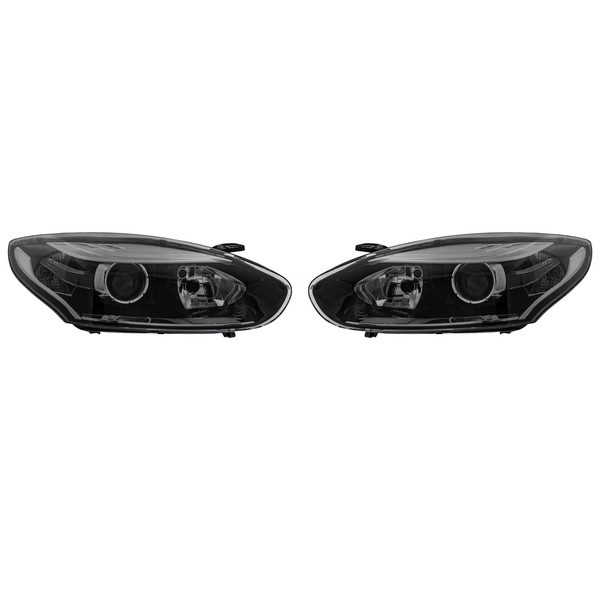 Scheinwerfer Set Links Rechts FüR Renault Megane III Grandtour KZ0/1 BZ0_-image