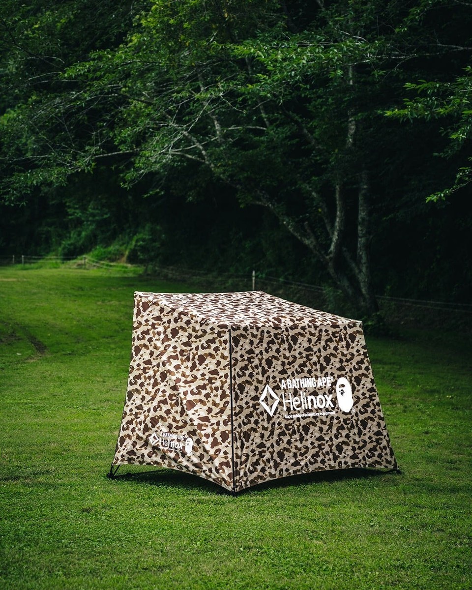 Helinox × A BATHING APE BAPE Goes Camping With Helinox | SNOBETTE