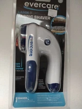 Evercare Large Fabric Shaver Safe Triple Action Lint Pilling Fuzz Remover Blade