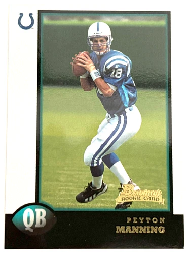 1998 Bowman Football Peyton Manning RC #1 Pre-Owned