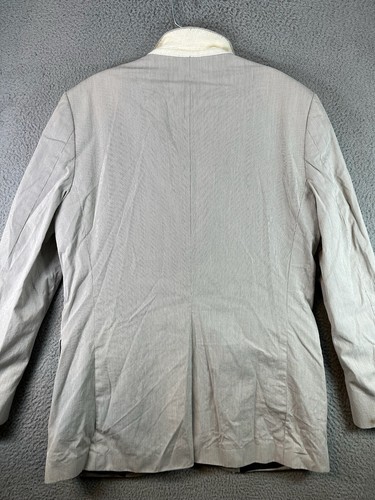 Manteau de sport blazer homme J Crew 38R beige doublé créateur preppy classique gentleman - Photo 7/14
