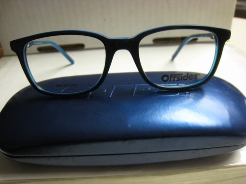 OFFSIDES BRAND ASHE Style in BLUE 46-16-125 Eyeglass Frames